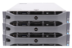 Lot de 3 Serveurs Dell Poweredge R710 Quad Core - Rack 2U - Offre 1+1=3