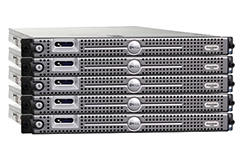 Lot de 5 Serveurs Dell Poweredge 1950 Rack 1U Dual Quad Core