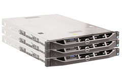 Lot de 3 Serveur Dell Poweredge R410 Xeon Quad Core 2.13Ghz - 32 Go