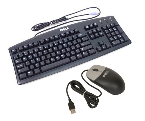 Hardware Attitude - Kit Clavier Souris Dell Noir - PS2 / USB